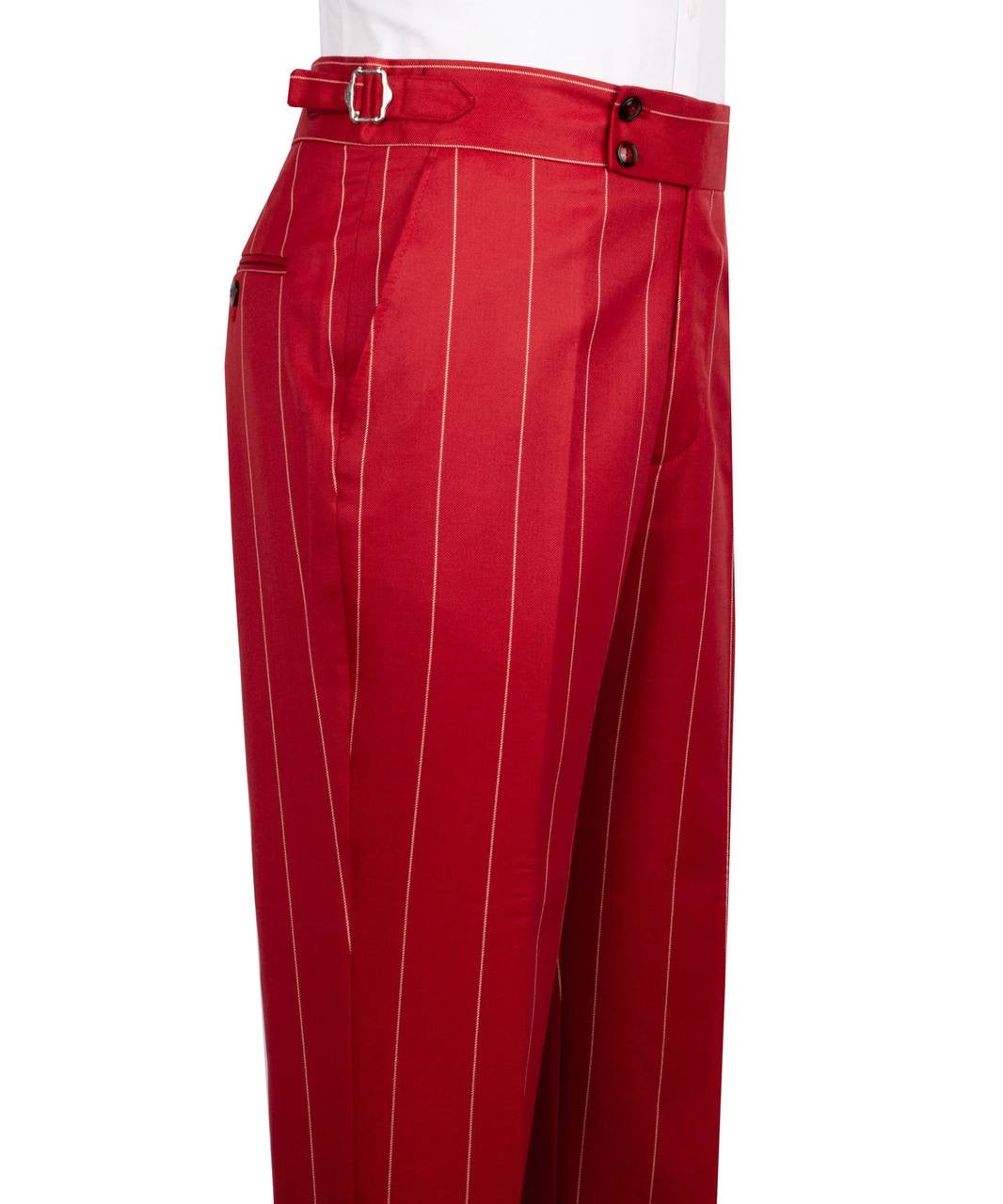 Pinstripe Double Breasted Suit