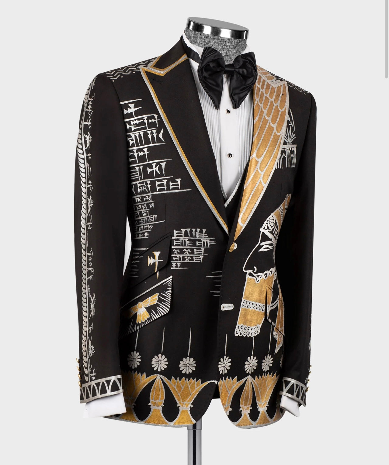 Handmade Custom Painting Tuxedo