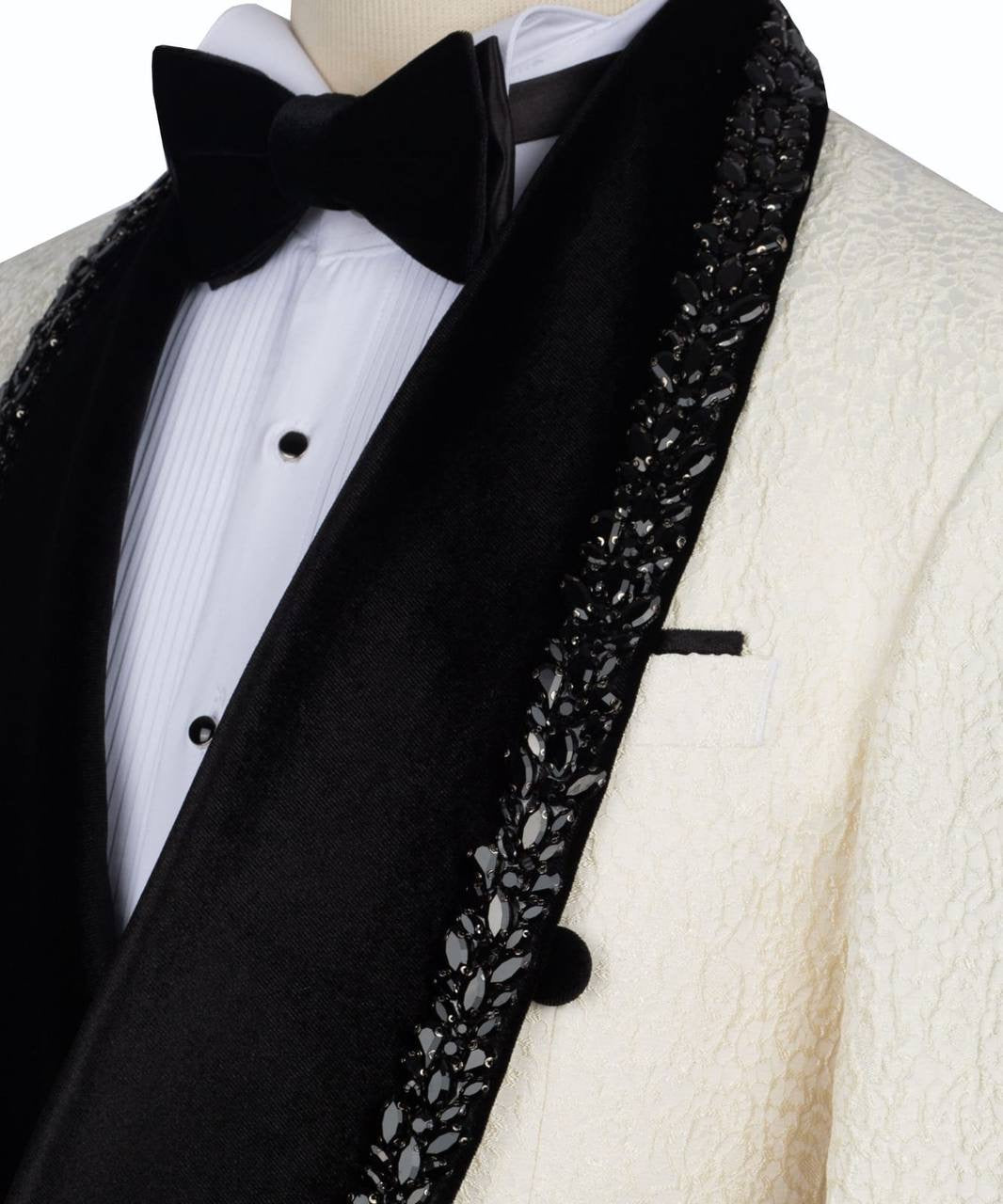 Crystal Ornament Tuxedo