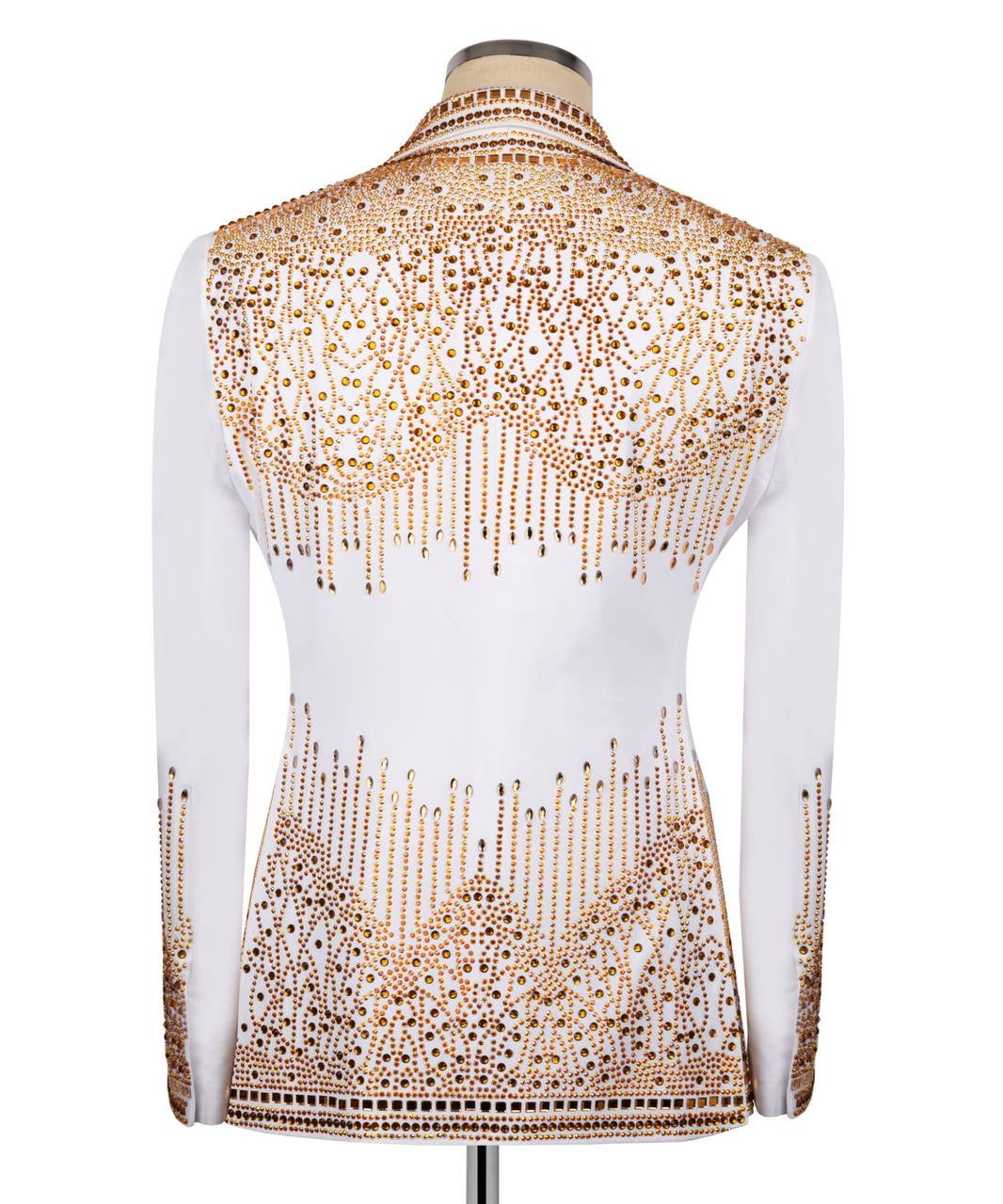 Exclusive Stone Embroidered Tuxedo