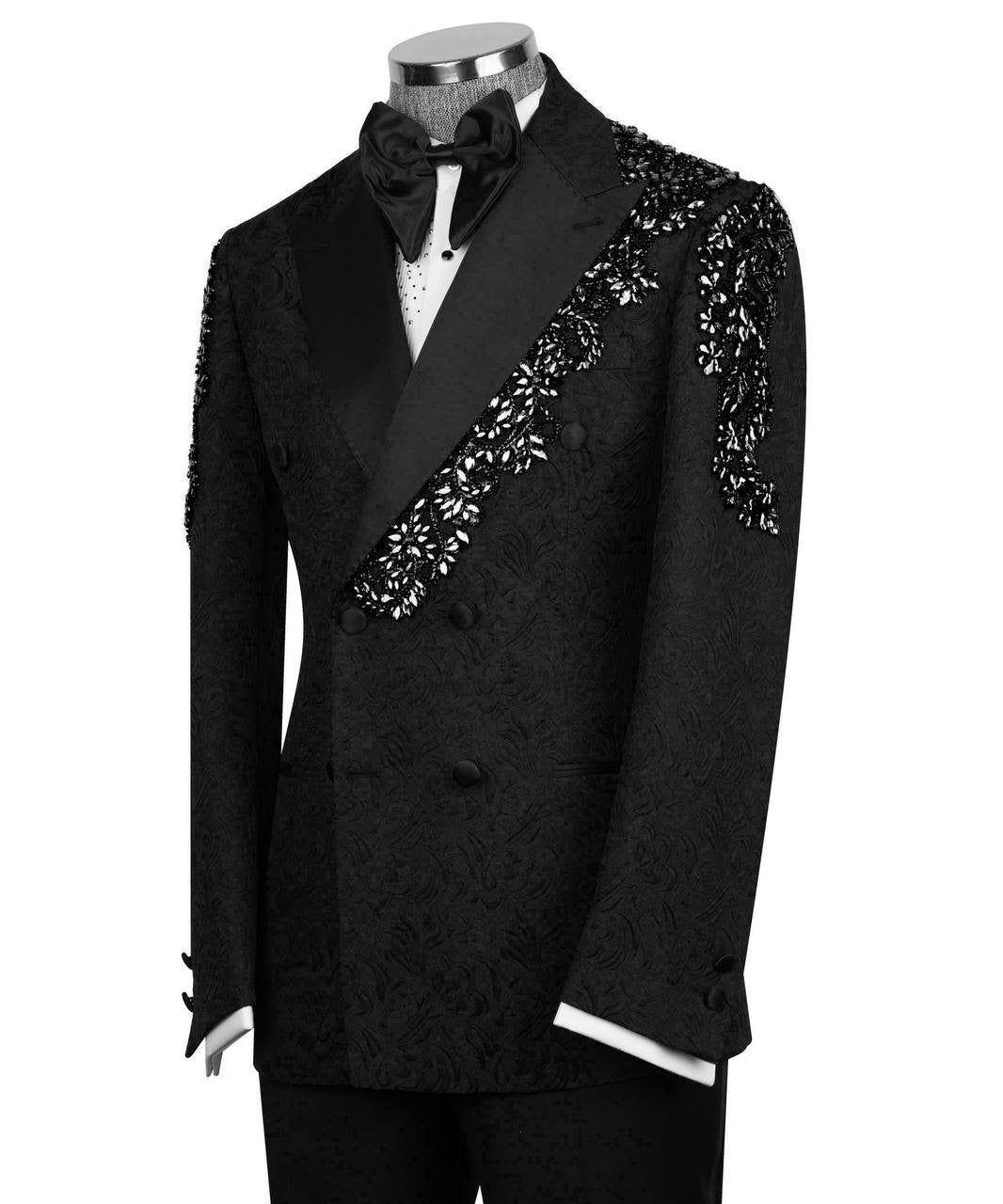Exclusive Stone Embellished Tuxedo
