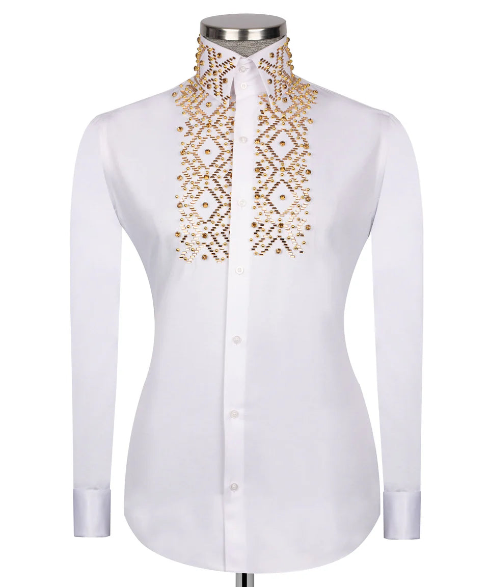 Crystal Embellished Shirt