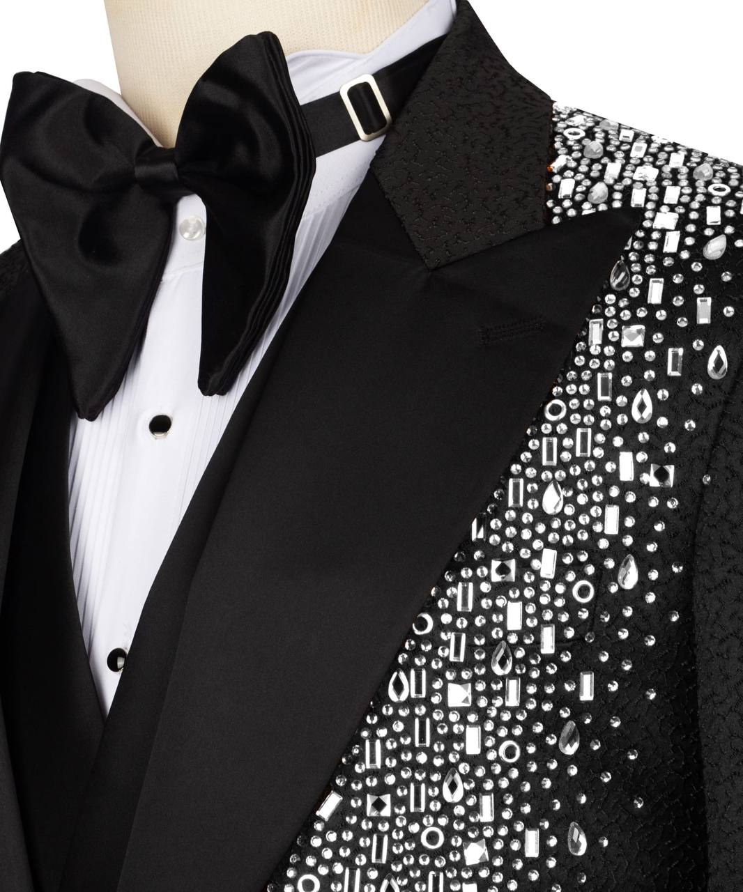 Silver Jewelry Ornament Black Tuxedo