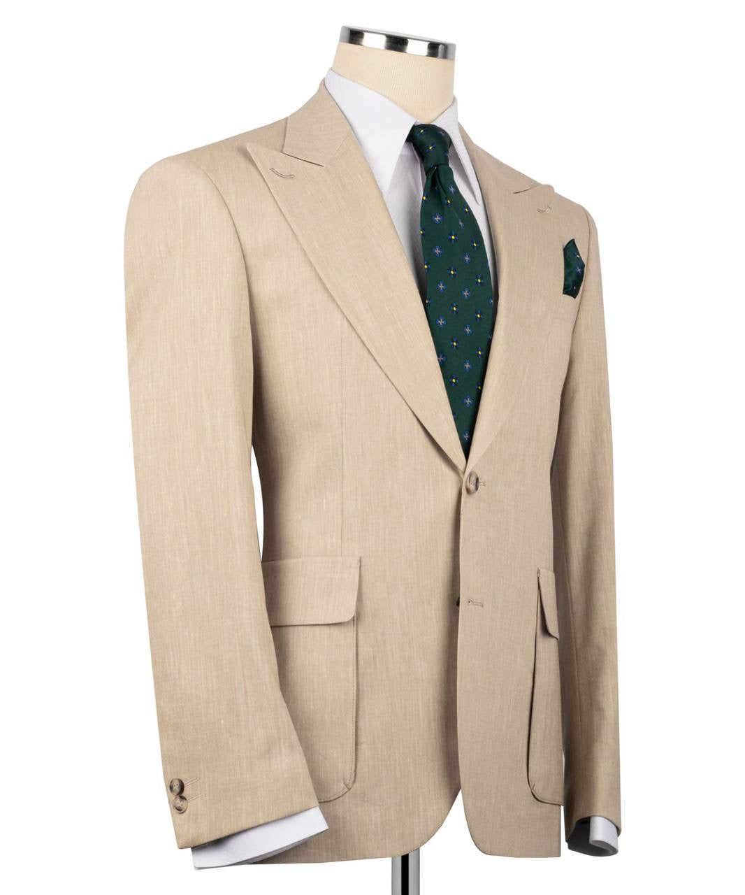 Linen Fabric Men’s Suit