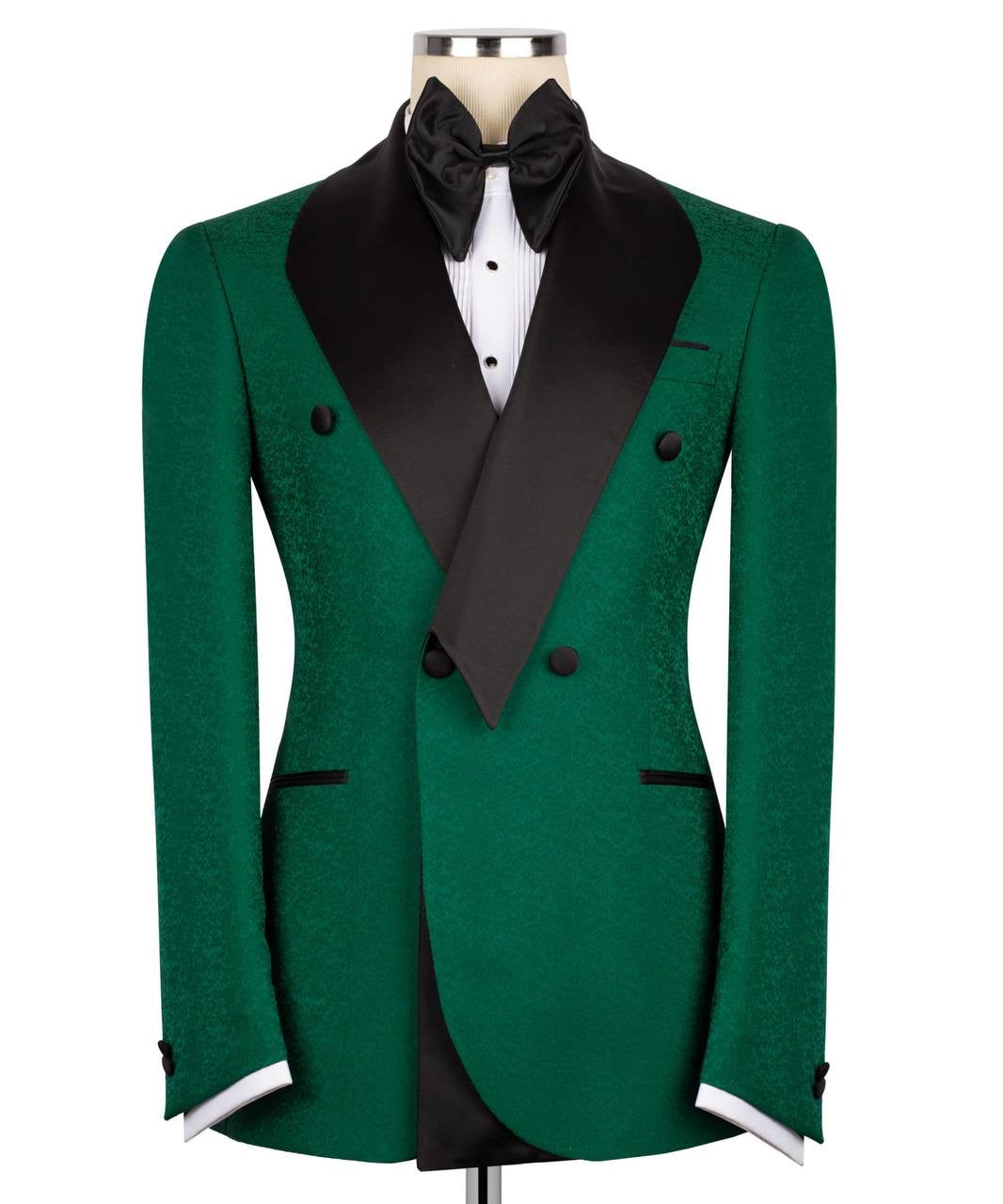 Two Piece Tuxedo with Custom Collar Design