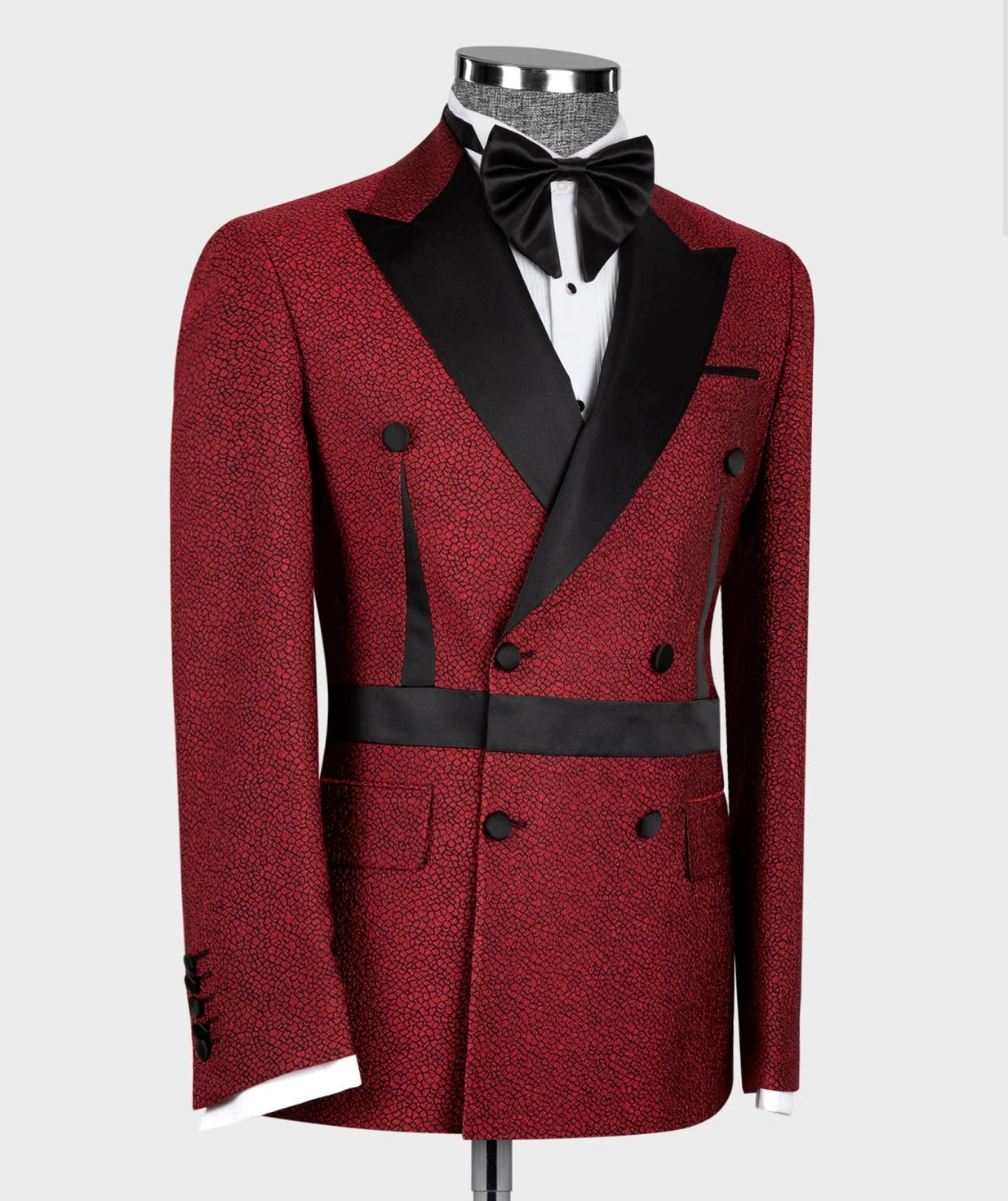 Belted Double Breasted Tuxedo