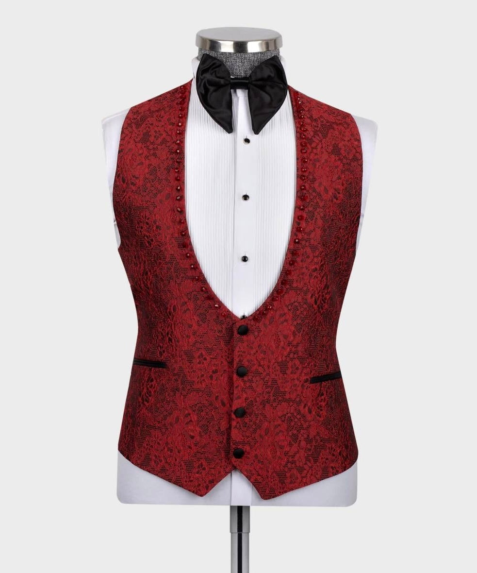 Exclusive Red Tuxedo