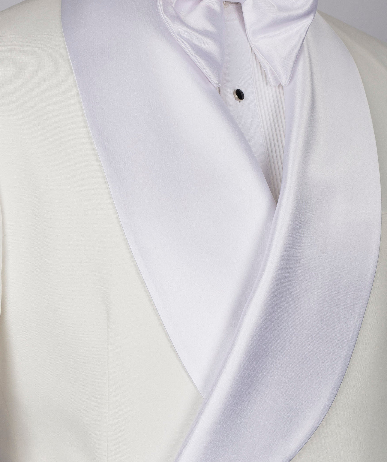 Double Button White Tuxedo