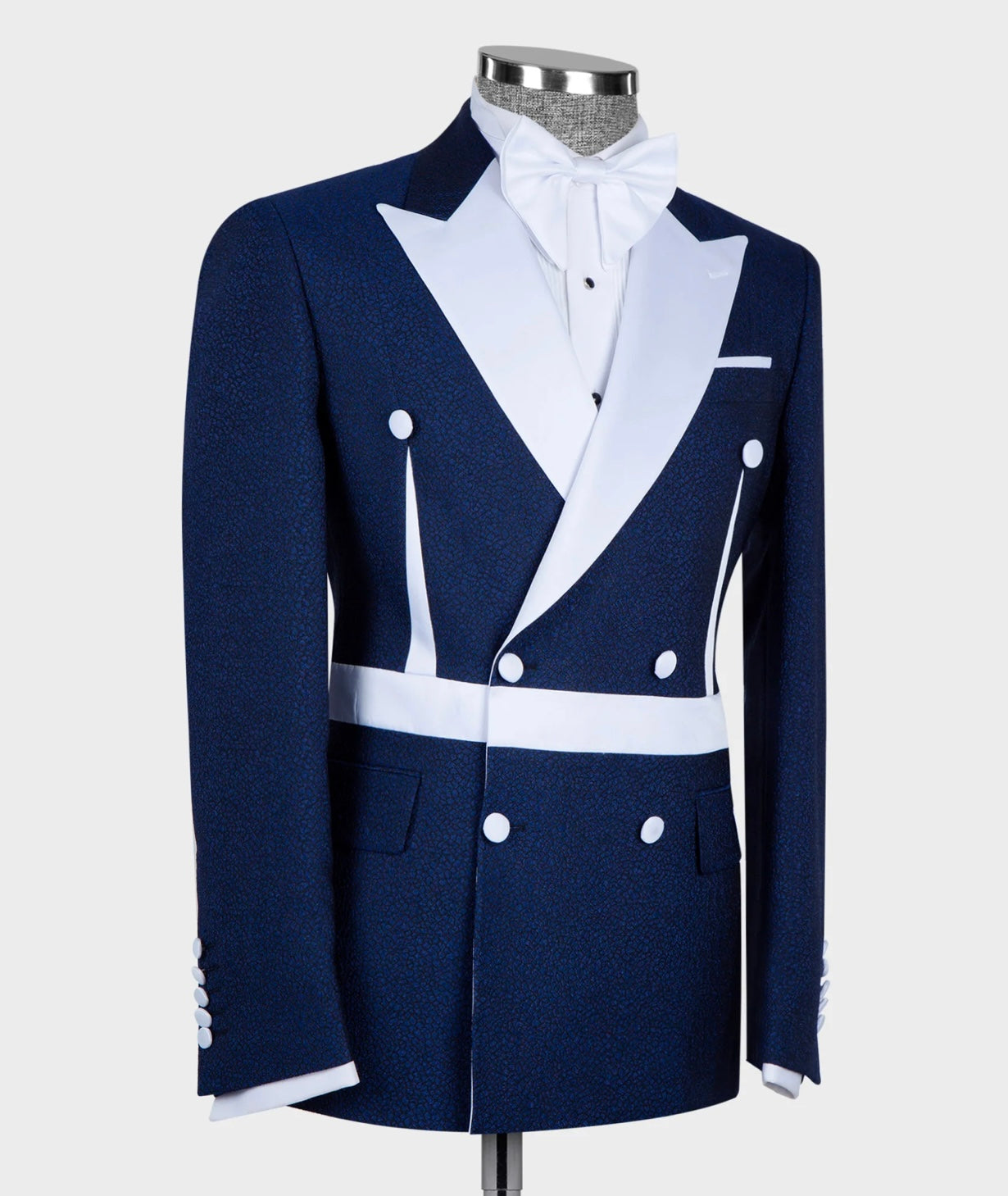 Belted Double Breasted Tuxedo