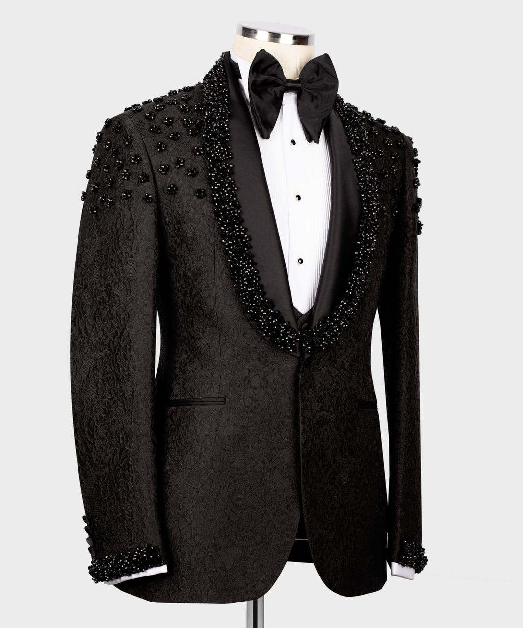 Exclusive Crystal Ornament Tuxedo
