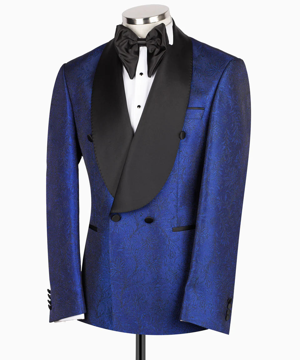 Shawl Lapel Blue Tuxedo