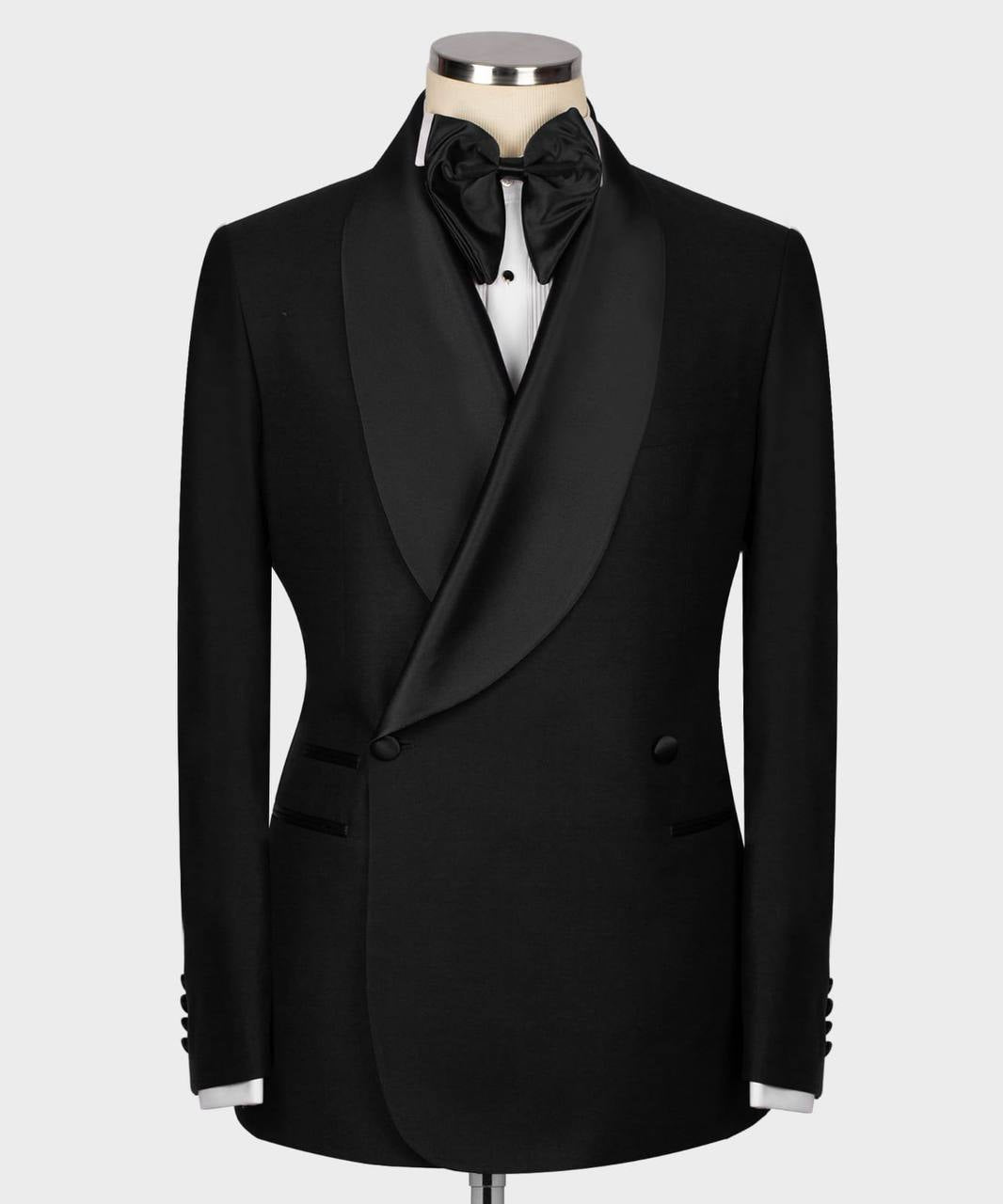 Black Tuxedo With Satin Collar