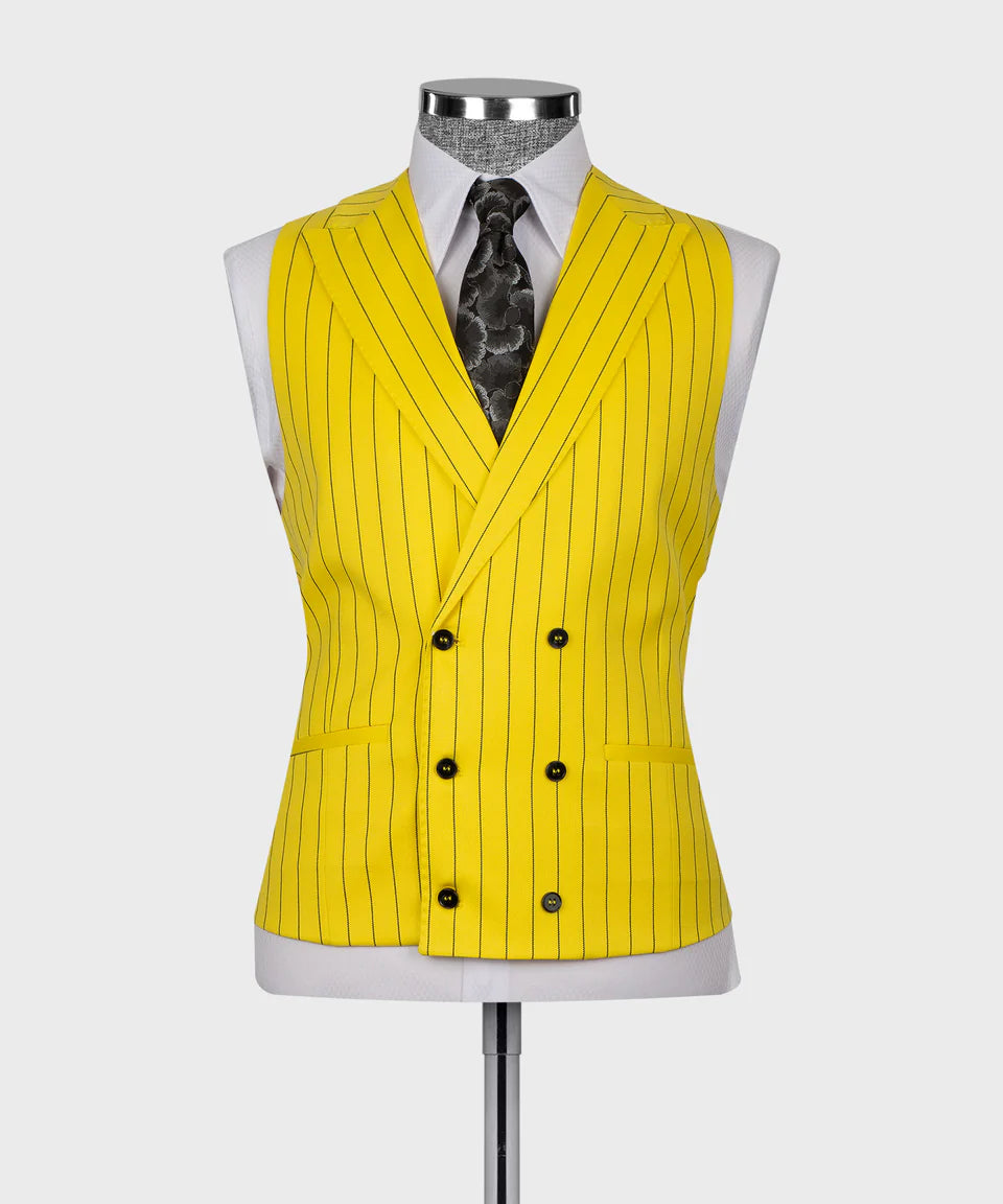 Striped Three Piece Suit