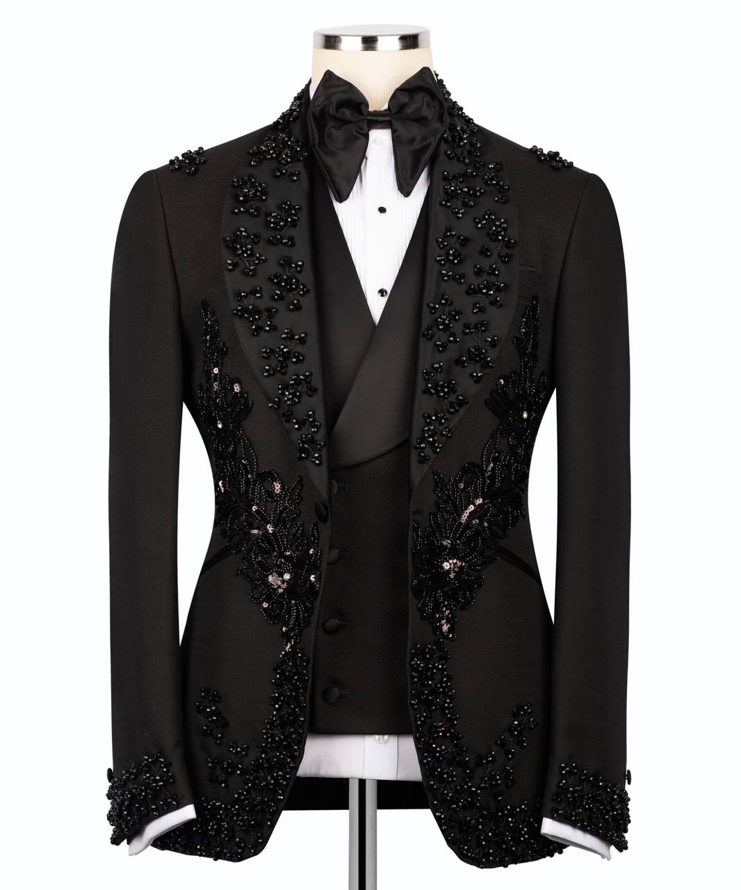 Exclusive Tuxedo With Custom Decoration
