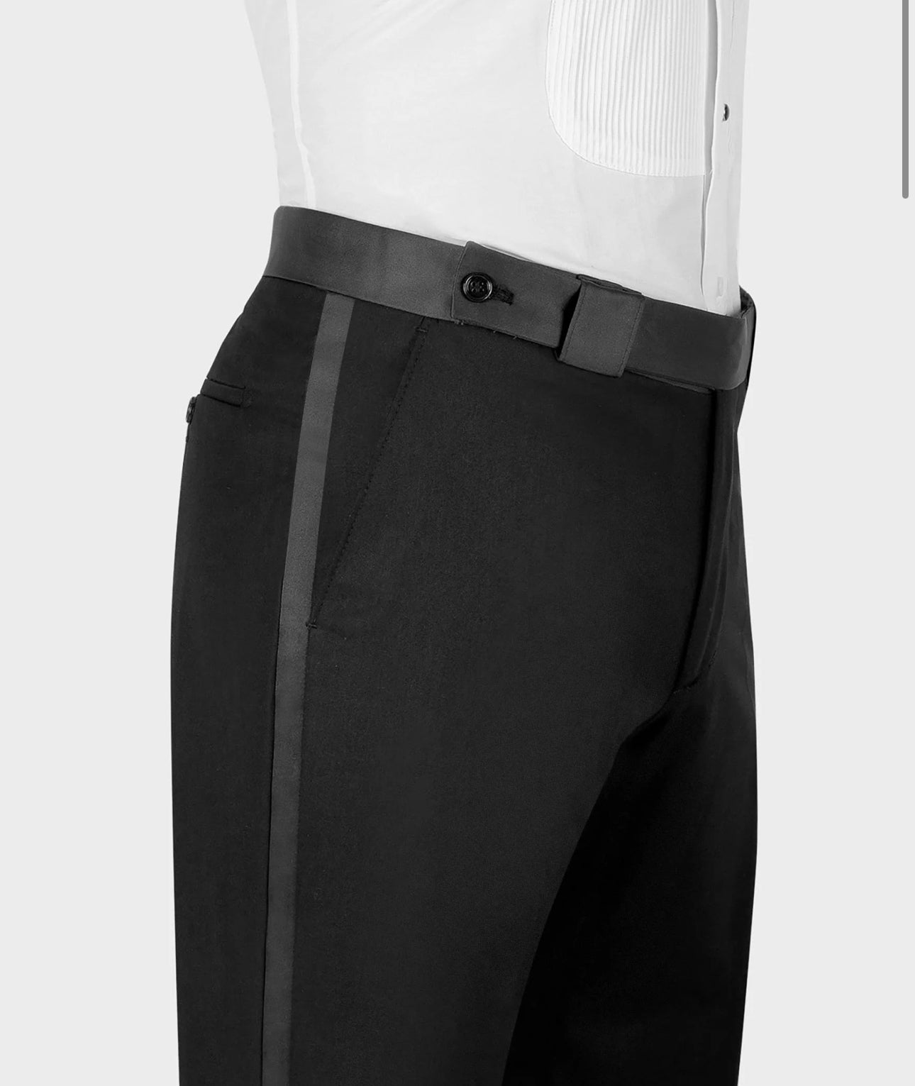 Belted Double Breasted Tuxedo