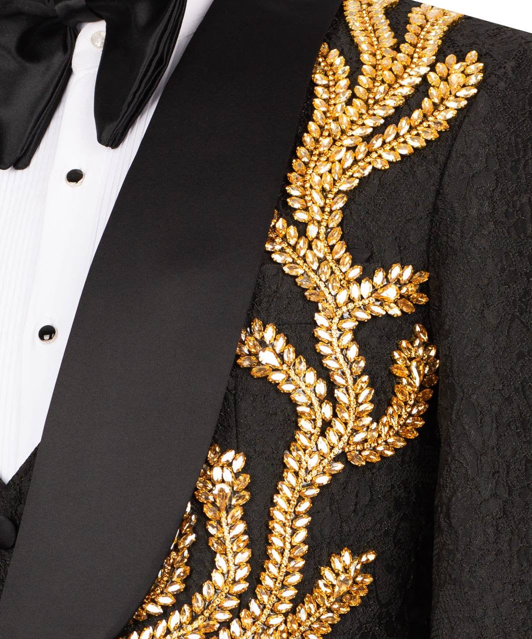 Crystal Embellished Tuxedo
