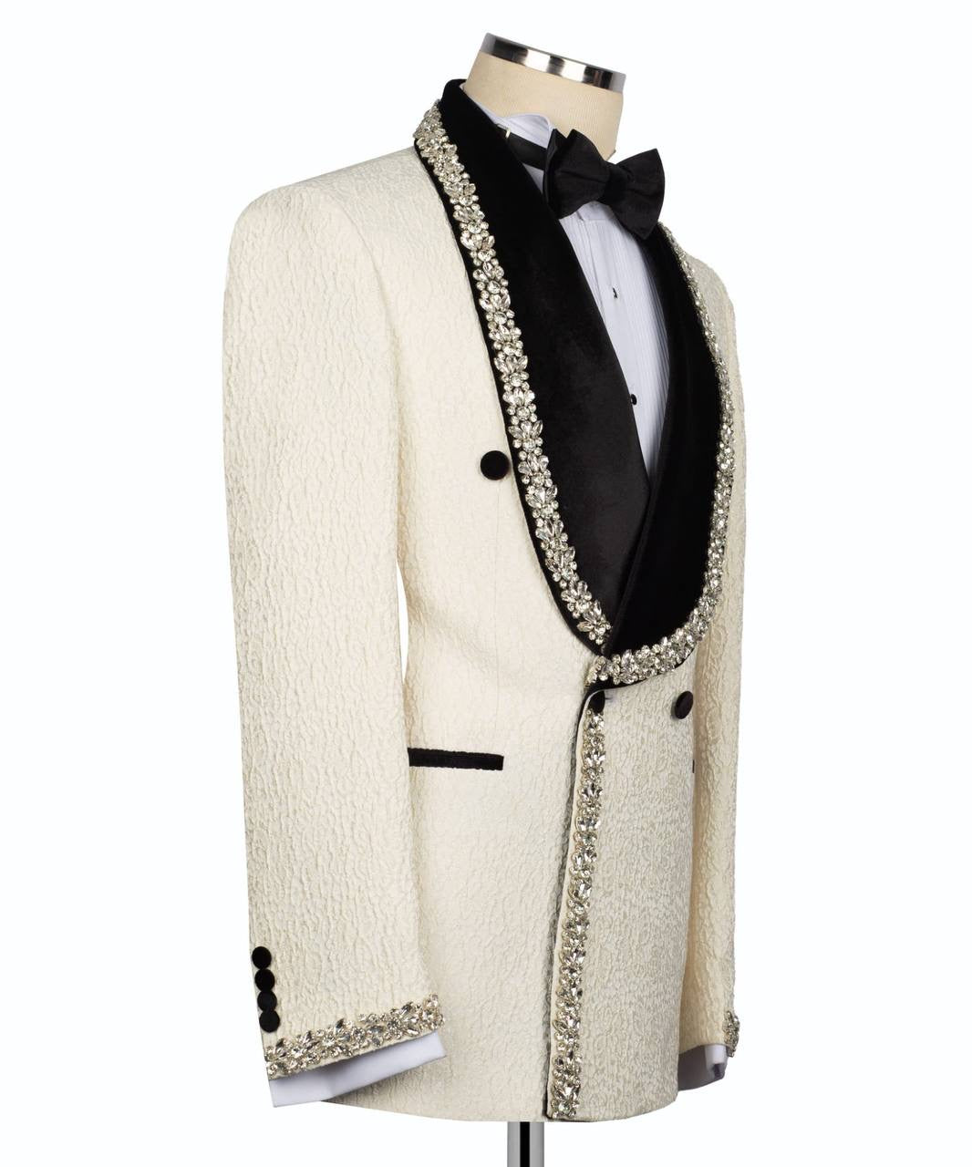 Crystal Ornament Tuxedo