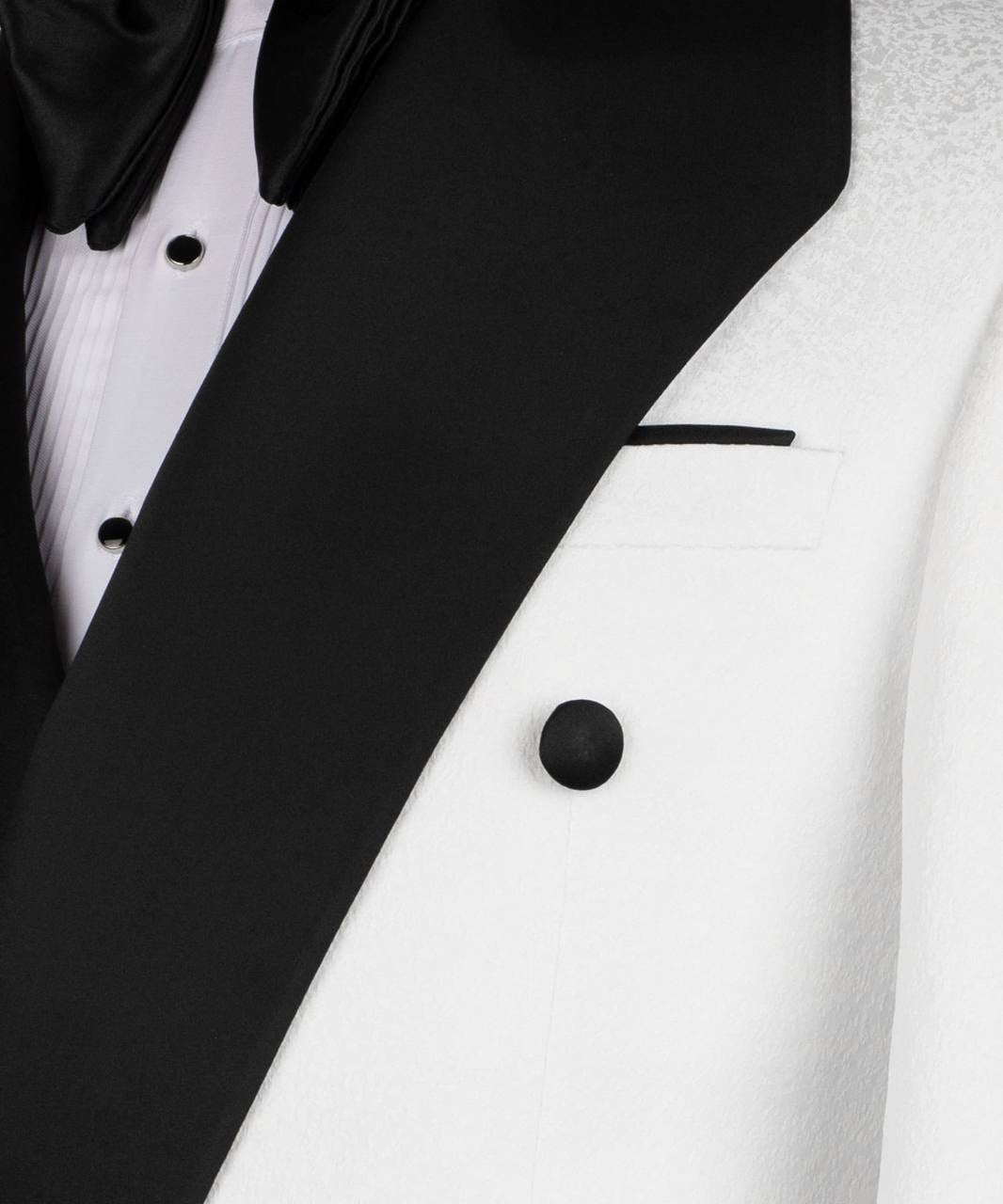 Two Piece Tuxedo with Custom Collar Design