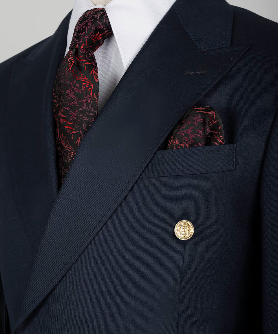 Gold Button Double Breasted