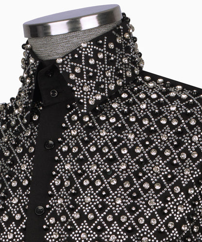 Crystal Embellished Shirt