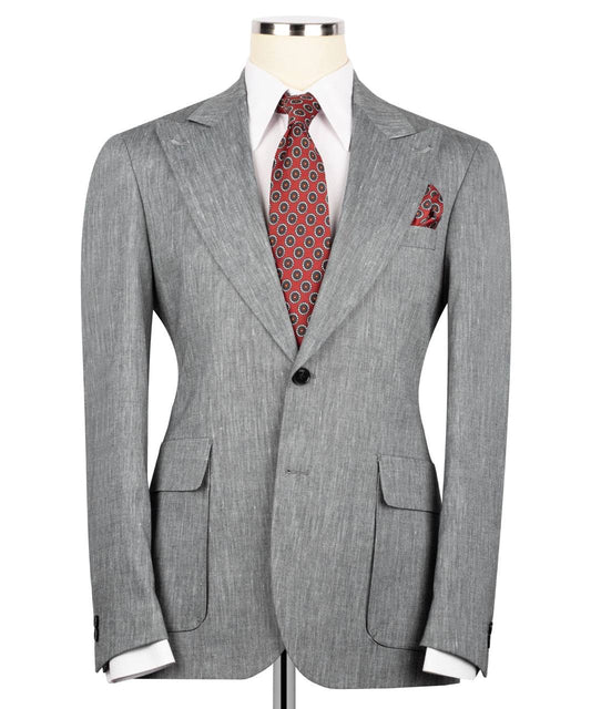 Linen Fabric Men’s Suit