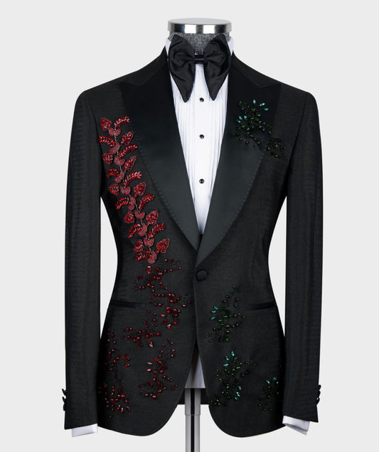 Jewelry Embroidered Tuxedo