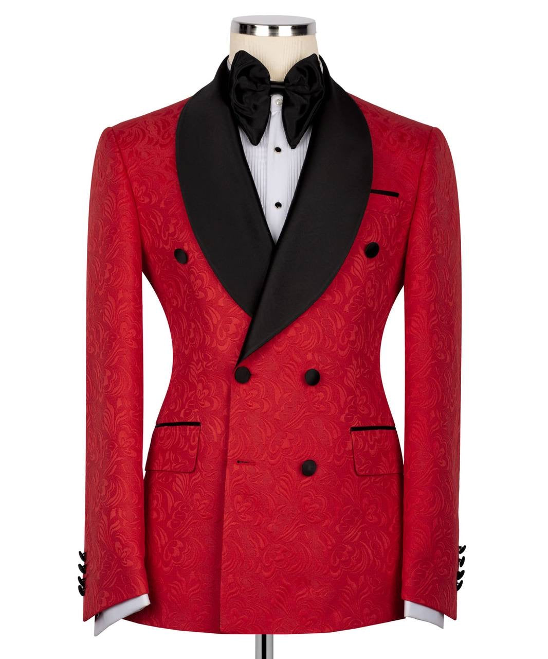 Red Paisley Shawl Tuxedo