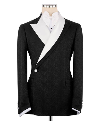 Double Breasted Black Tuxedo