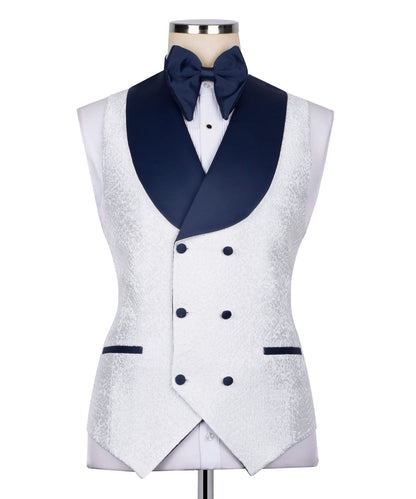 Patterned Tuxedo Set