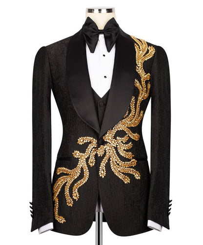 Crystal Embellished Tuxedo