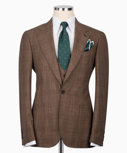 Plaid Three Piece Suit