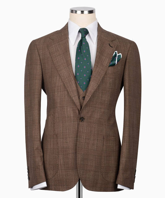 Plaid Three Piece Suit