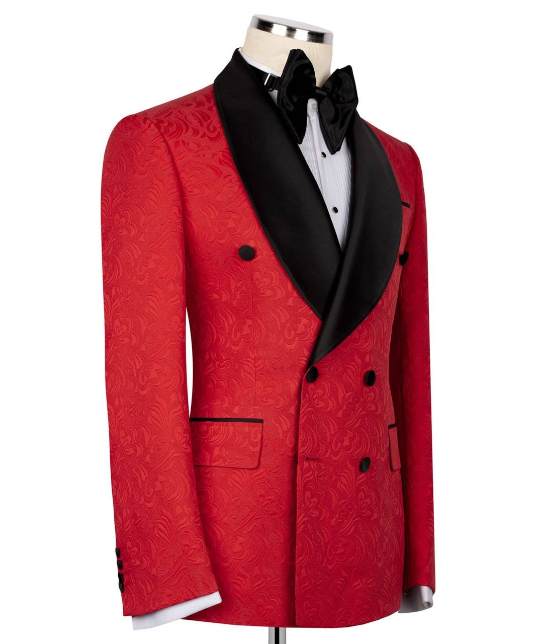 Red Paisley Shawl Tuxedo
