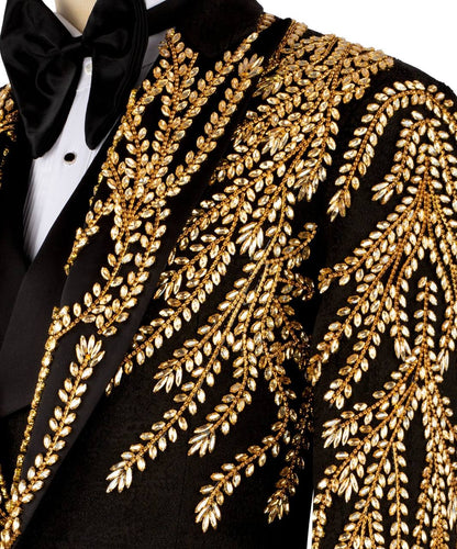 Premium Crystal Embellished Tuxedo