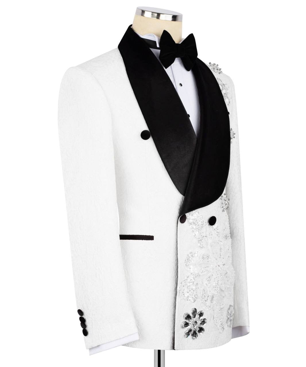 Custom Stone Embellished Tuxedo