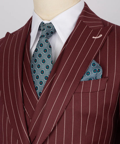 Striped Three Piece Suit