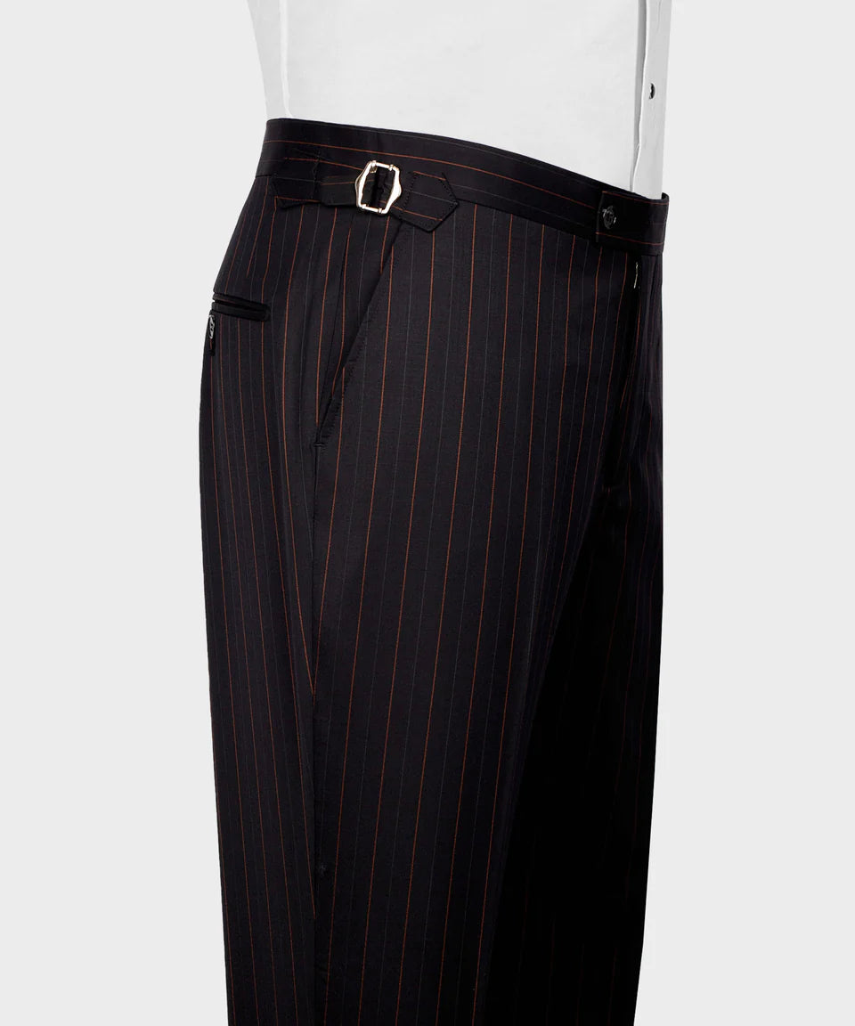 Classic Striped Three Piece Suit