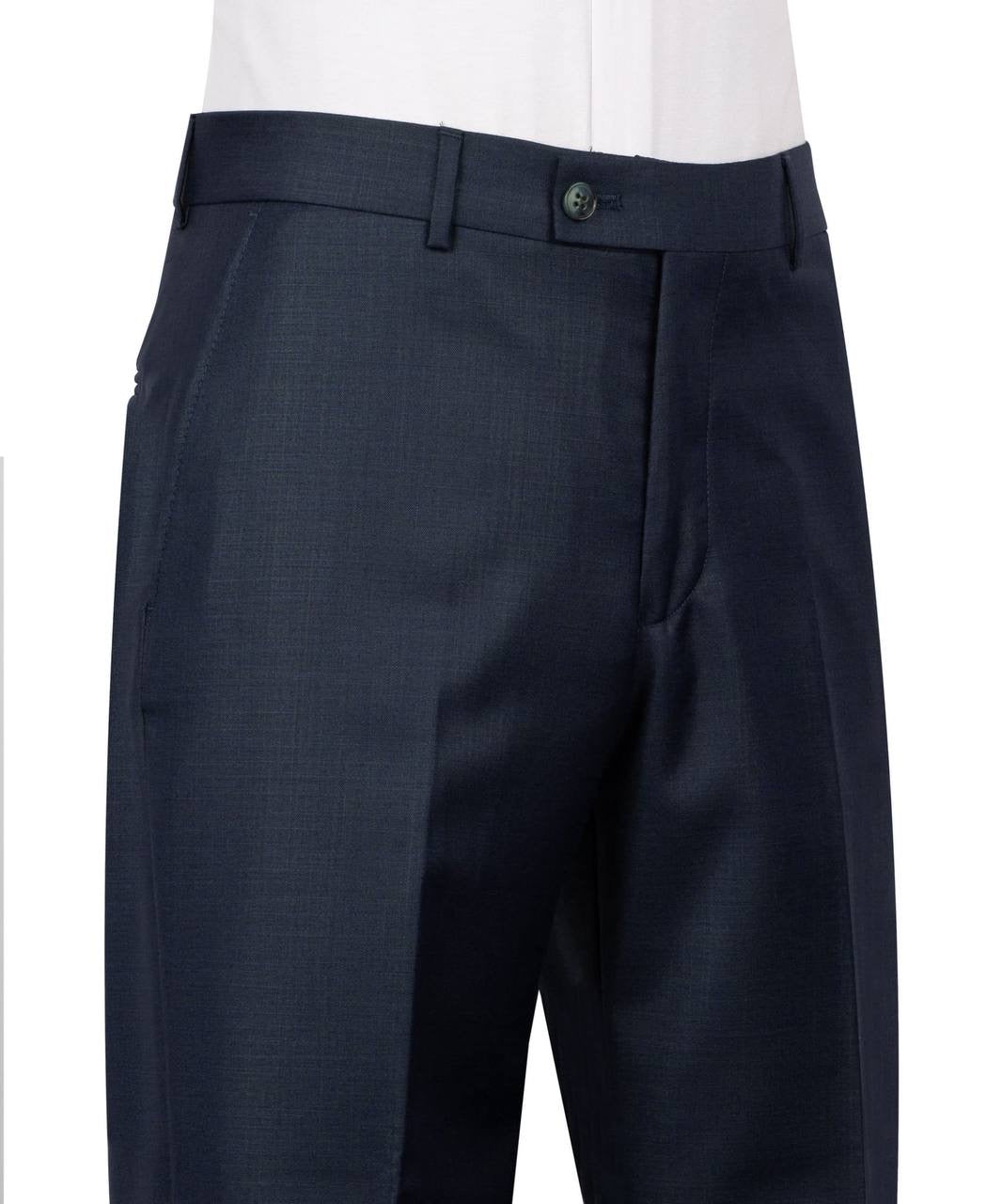 Double Breasted Navy Suit