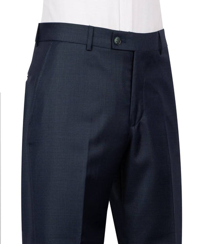 Double Breasted Navy Suit