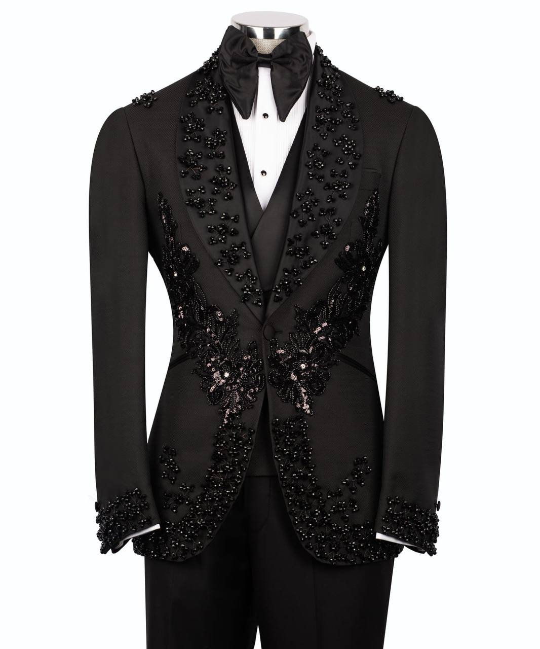 Exclusive Tuxedo With Custom Decoration