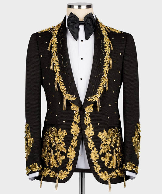 Exclusive Pattern Embroidered Tuxedo