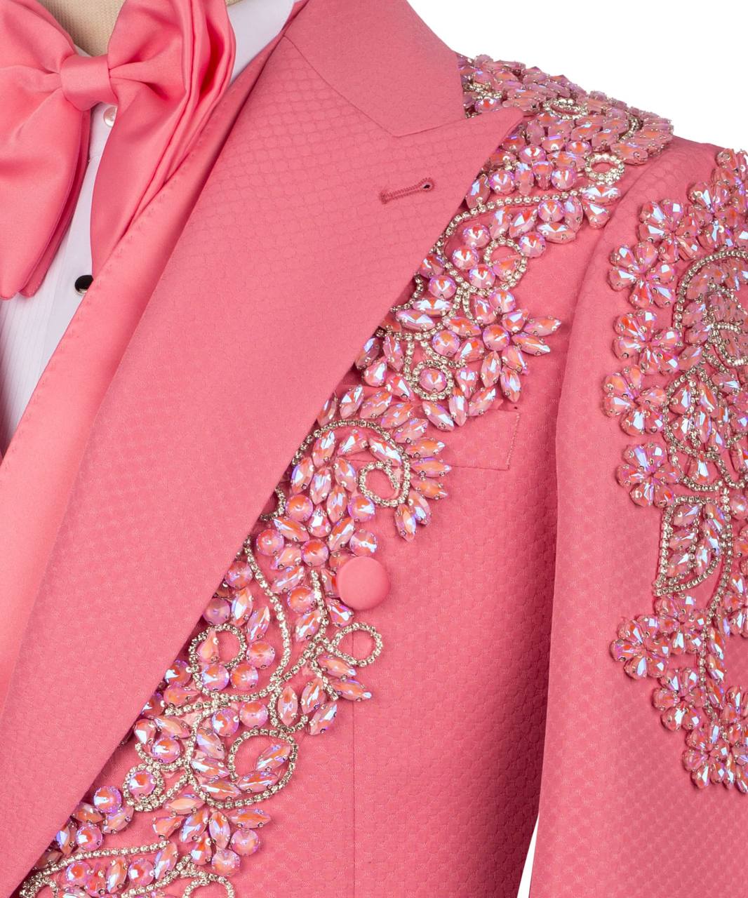 Rhinestone Embellished Tuxedo