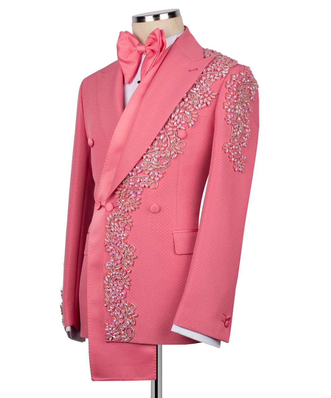 Rhinestone Embellished Tuxedo