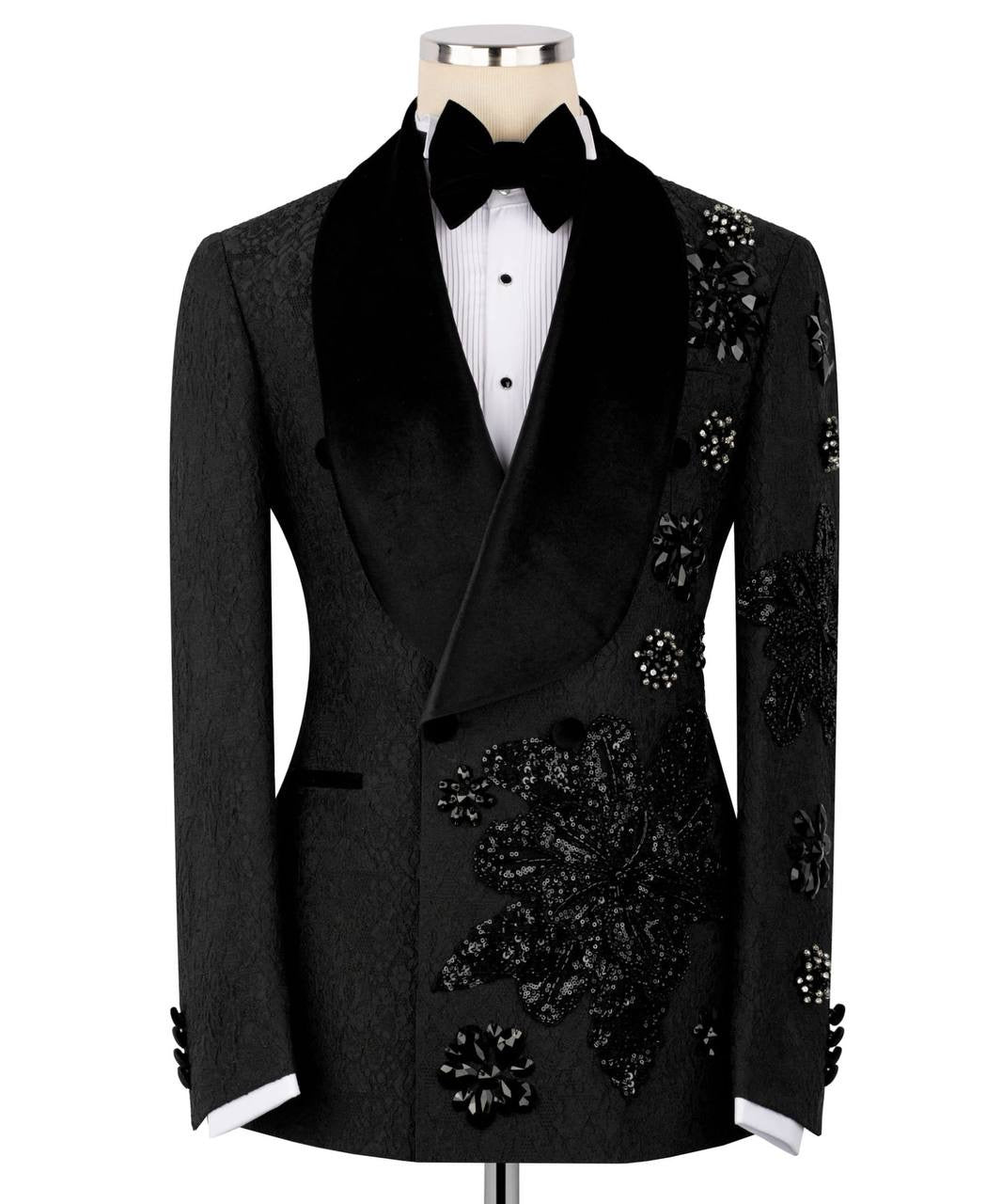 Custom Stone Embellished Tuxedo