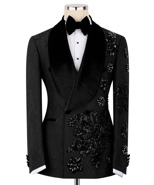 Custom Stone Embellished Tuxedo