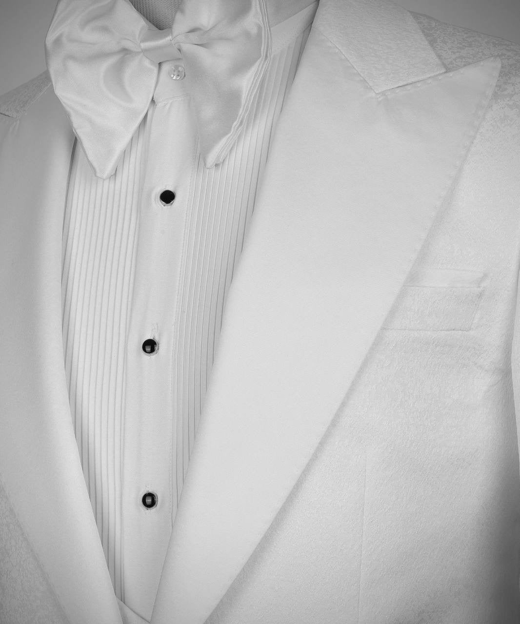 Classic White Tuxedo Set