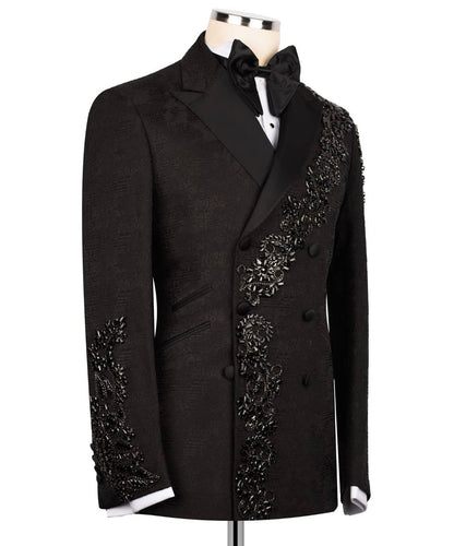 Exclusive Stone Embellished Tuxedo