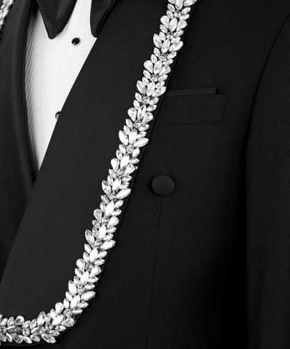 Embellished Black Tuxedo