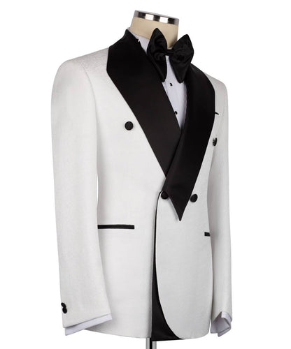 Two Piece Tuxedo with Custom Collar Design