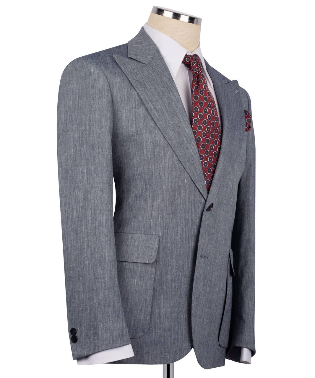 Linen Fabric Men’s Suit